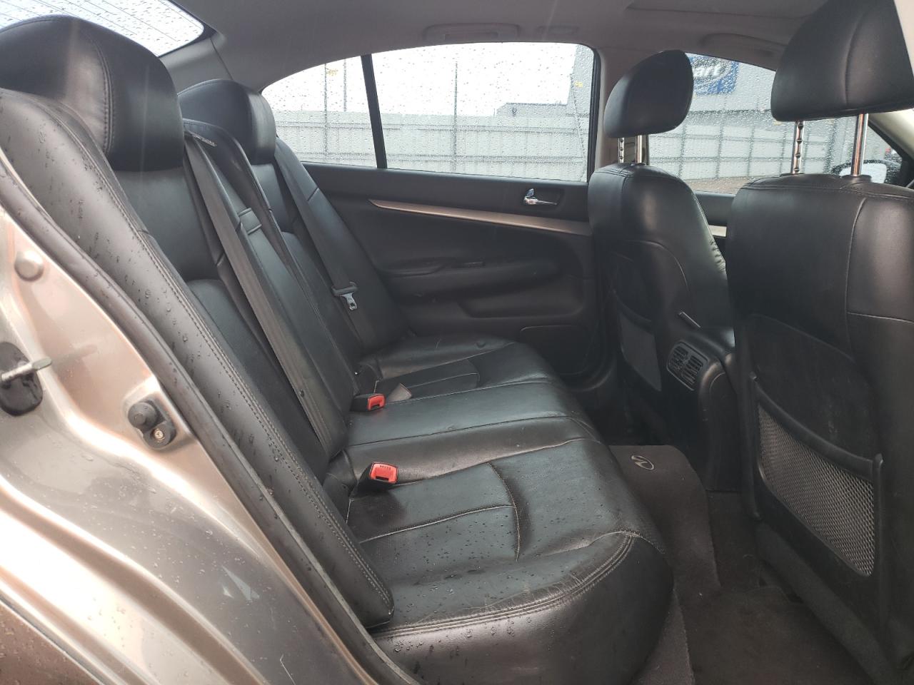 2010 Infiniti G37 VIN: JN1CV6AR7AM455987 Lot: 94036185