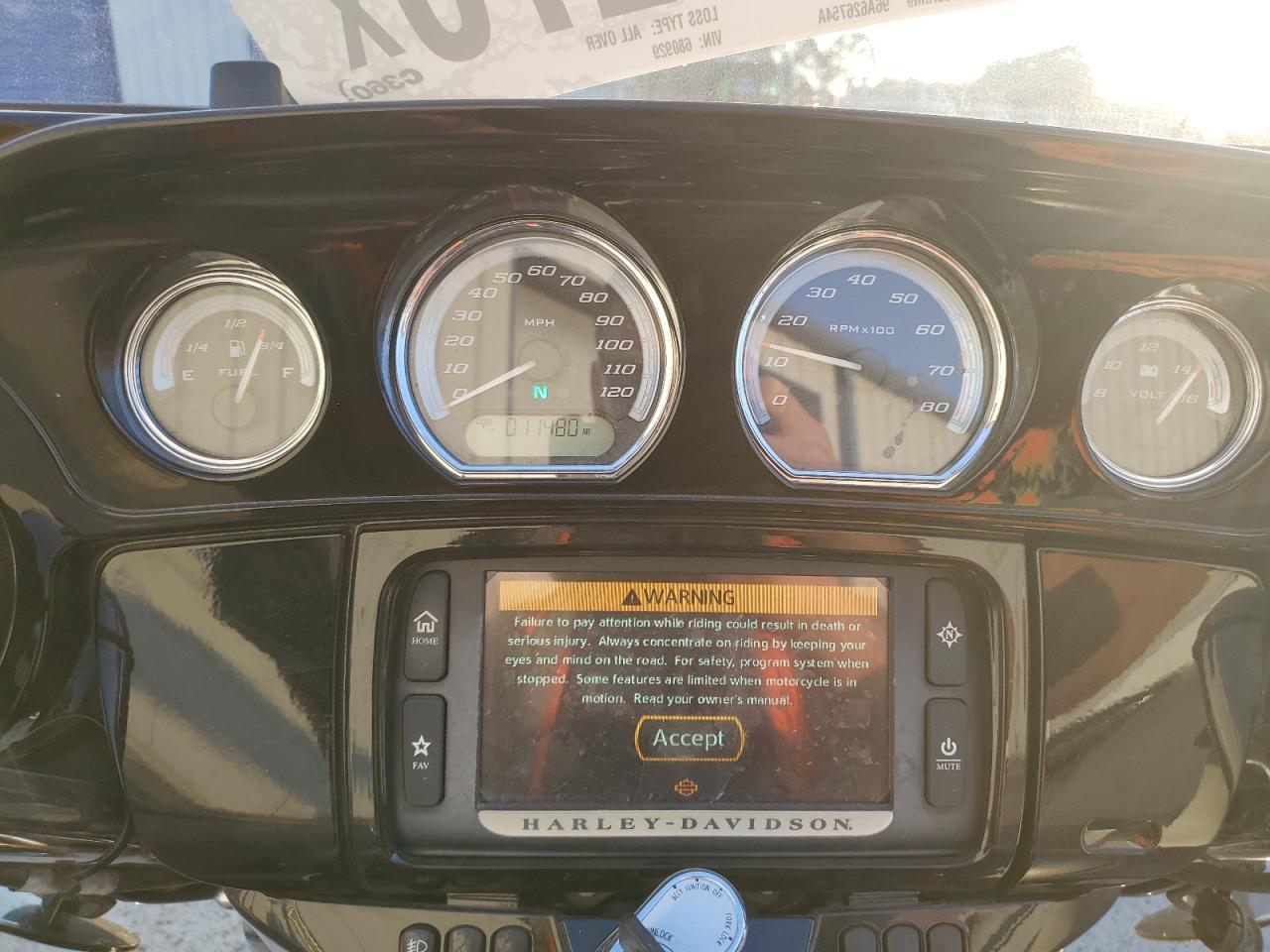 2016 Harley-Davidson Flhtk Ultra Limited VIN: 1HD1KEL19GB680929 Lot: 90678275