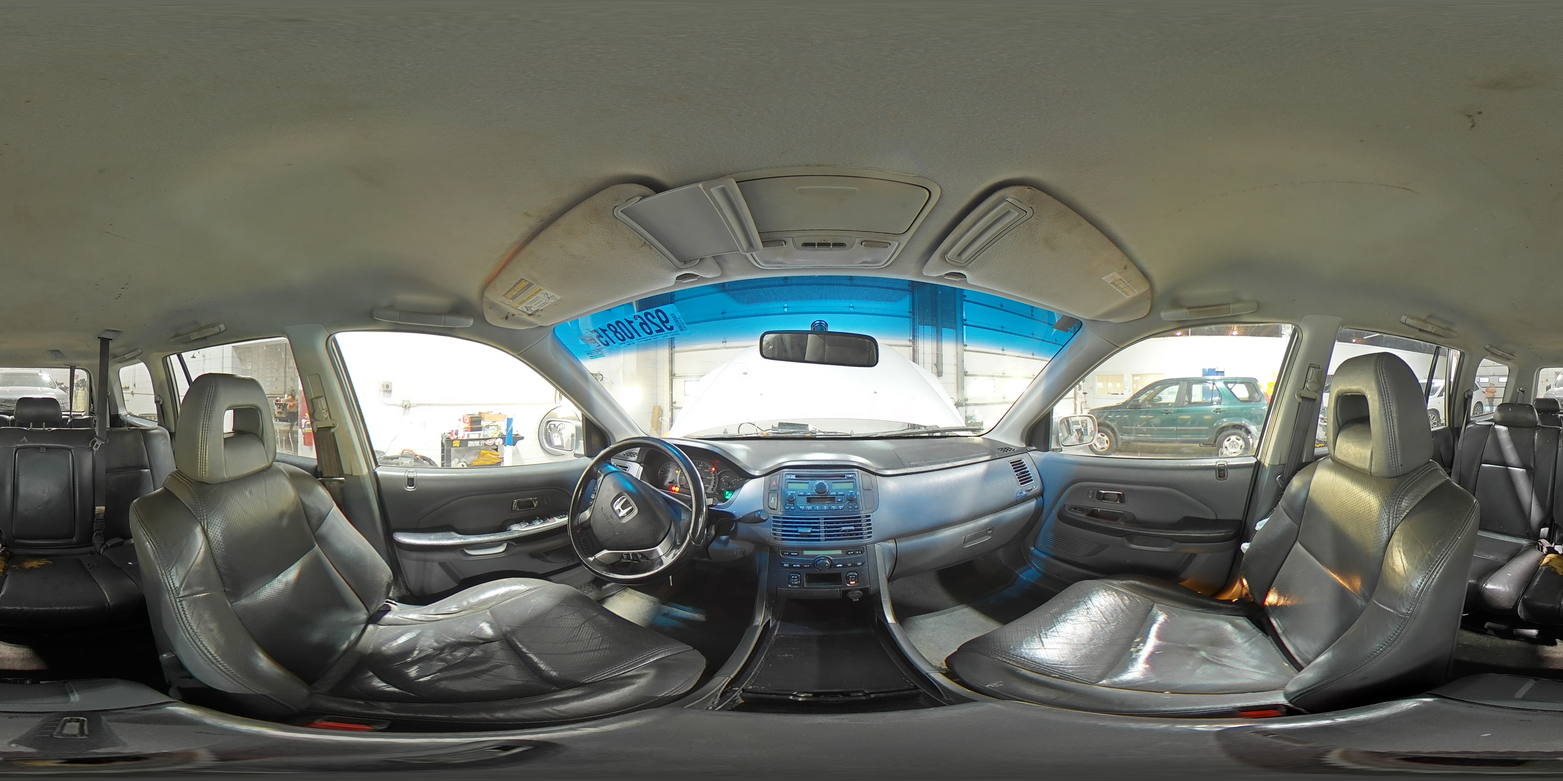 2004 Honda Pilot Exl VIN: 2HKYF18594H619390 Lot: 92610815