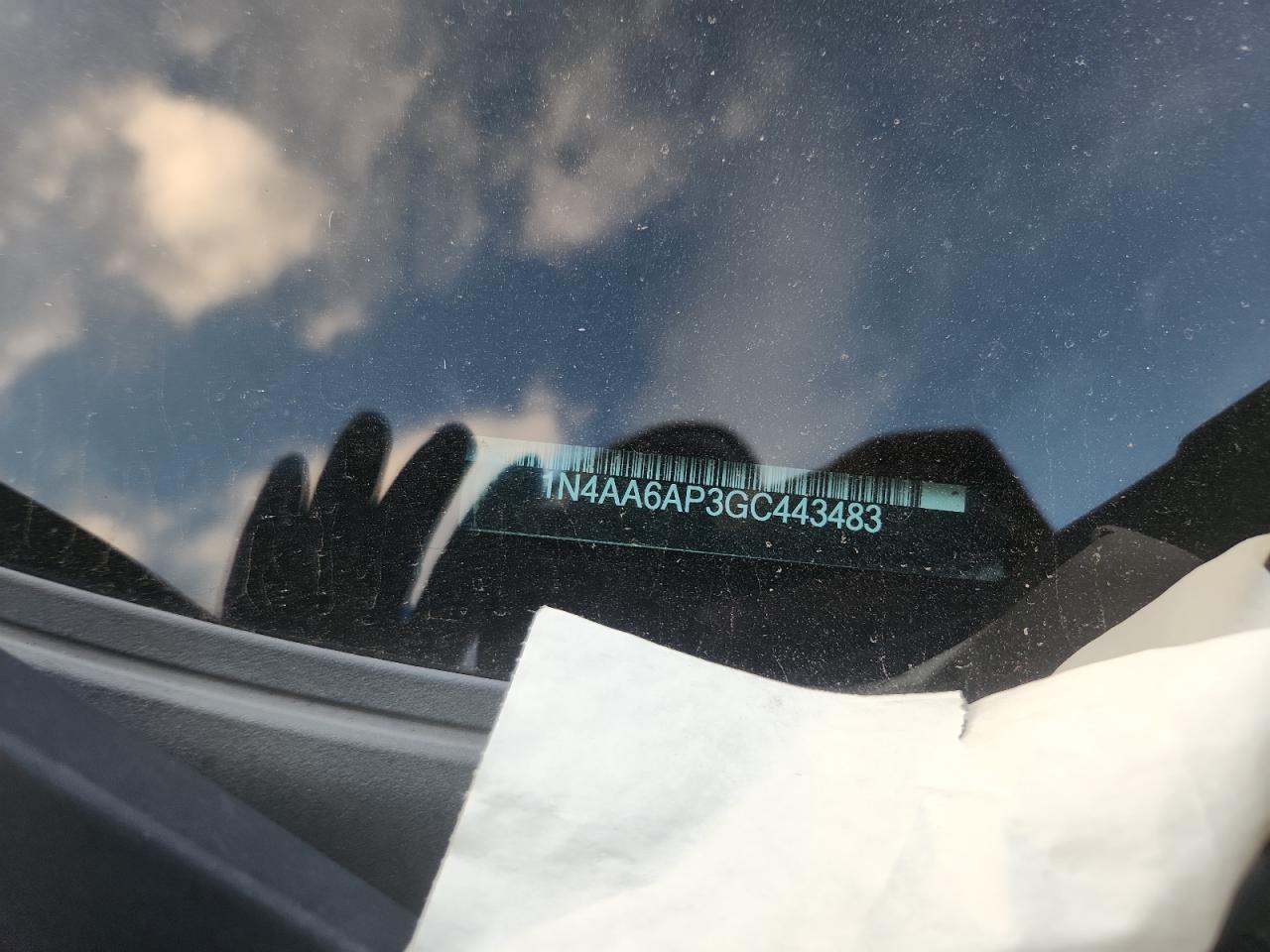 2016 Nissan Maxima 3.5S VIN: 1N4AA6AP3GC443483 Lot: 91193735