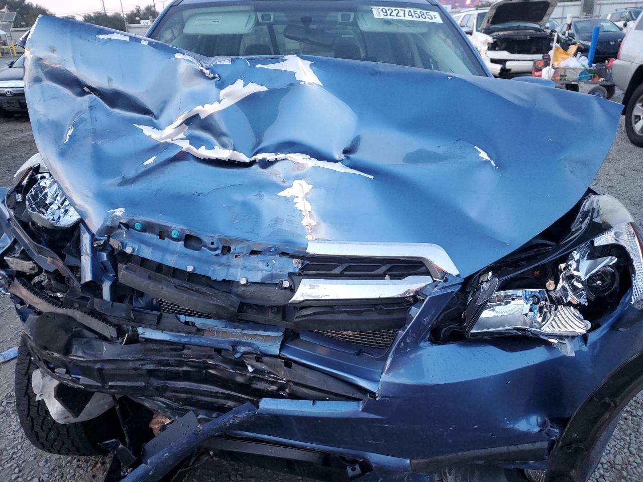 2017 Subaru Forester 2.5I Premium VIN: JF2SJAGC6HH596855 Lot: 92274585