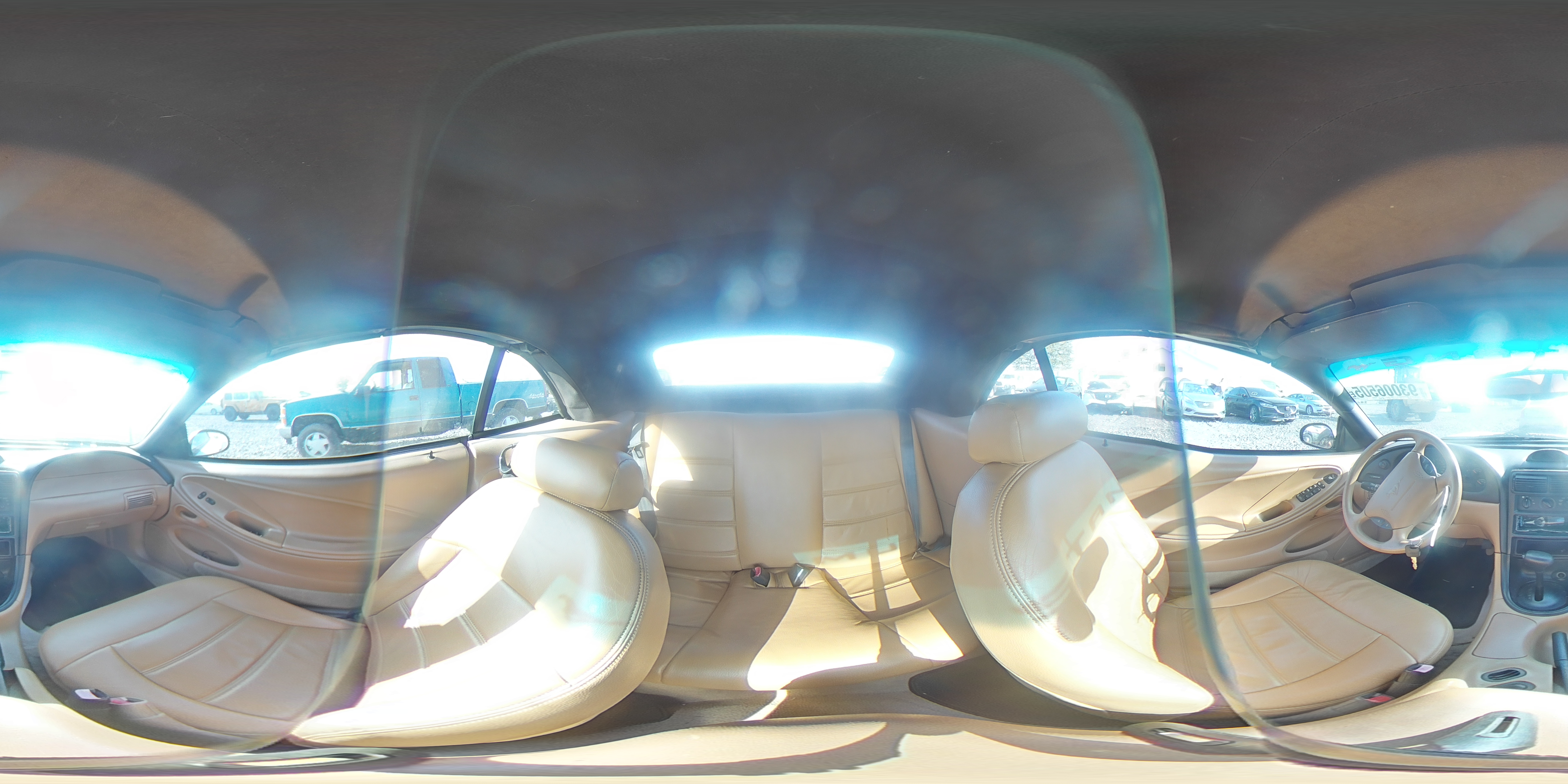 1997 Ford Mustang VIN: 1FALP4442VF128733 Lot: 93006505