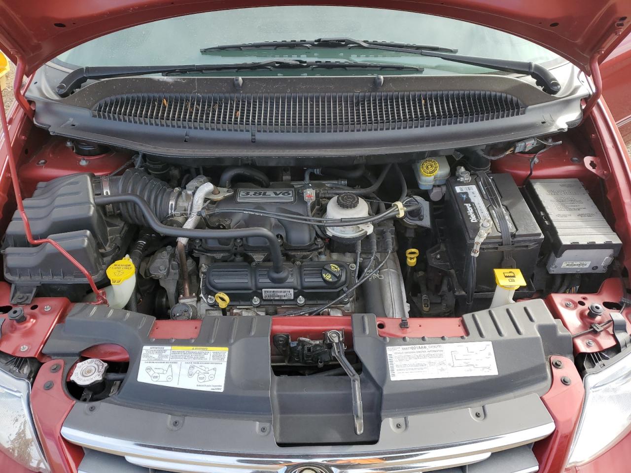 2007 Chrysler Town & Country Limited VIN: 2A8GP64L87R206645 Lot: 90800095