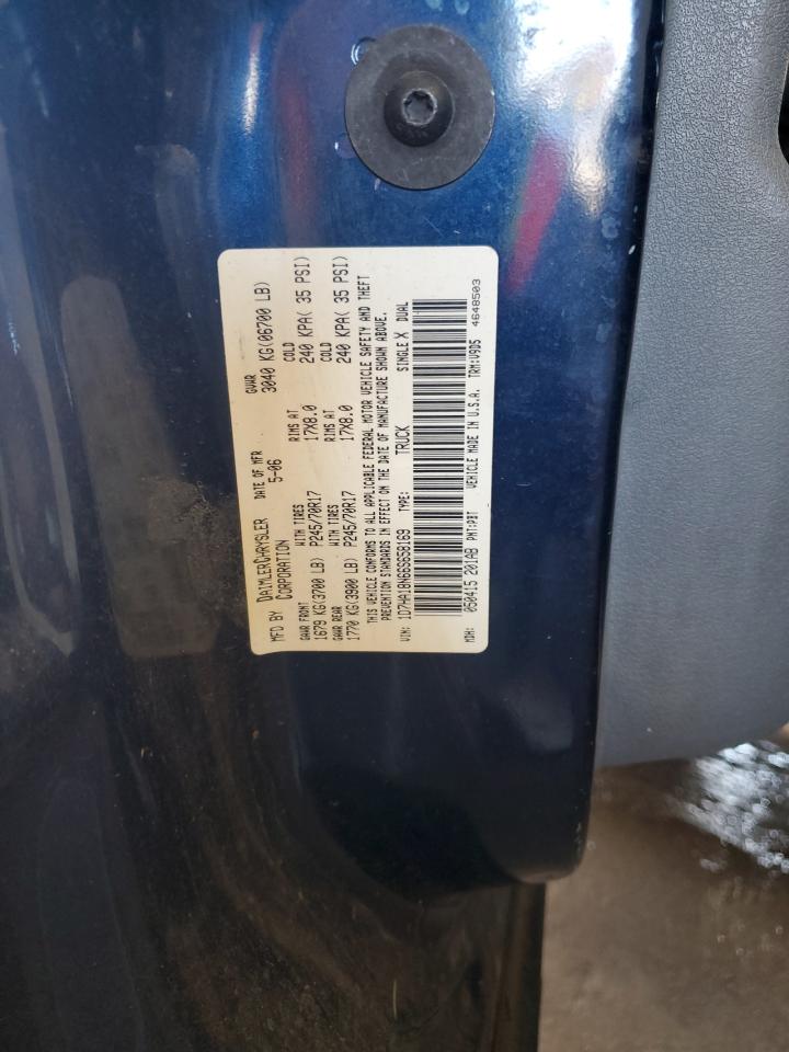 2006 Dodge Ram 1500 St VIN: 1D7HA18N66S658169 Lot: 91010995