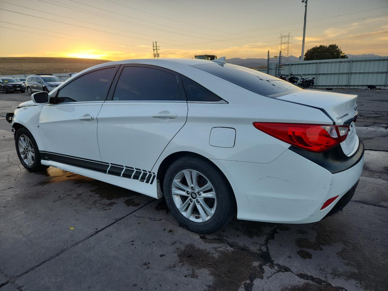 2014 Hyundai Sonata Gls VIN: 5NPEB4AC7EH908942 Lot: 91717045