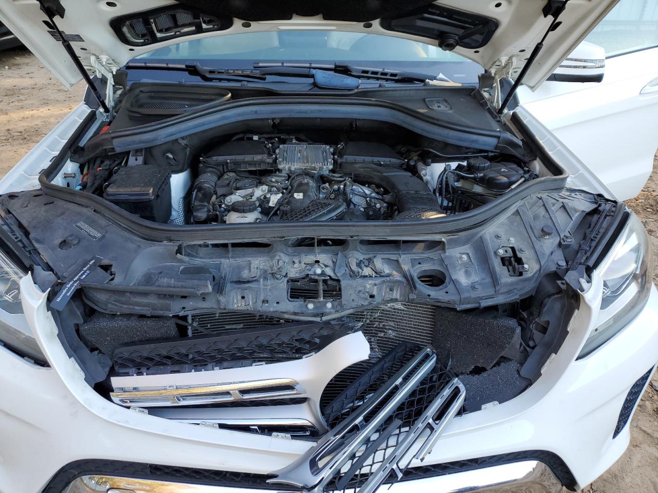 2017 Mercedes-Benz Gls 450 4Matic VIN: 4JGDF6EE2HA763629 Lot: 92059295