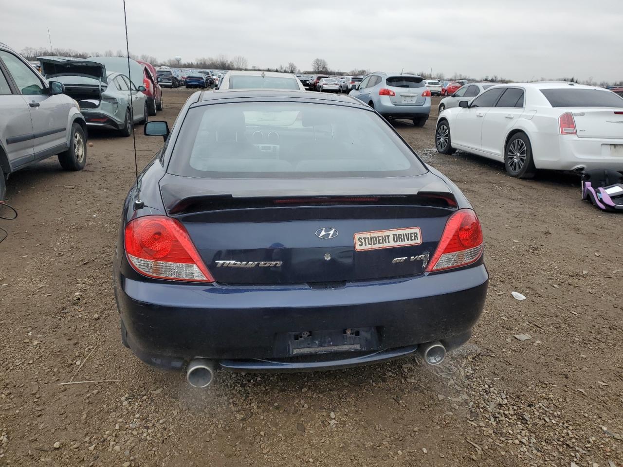 2006 Hyundai Tiburon Gt VIN: KMHHN65F36U207130 Lot: 89440875