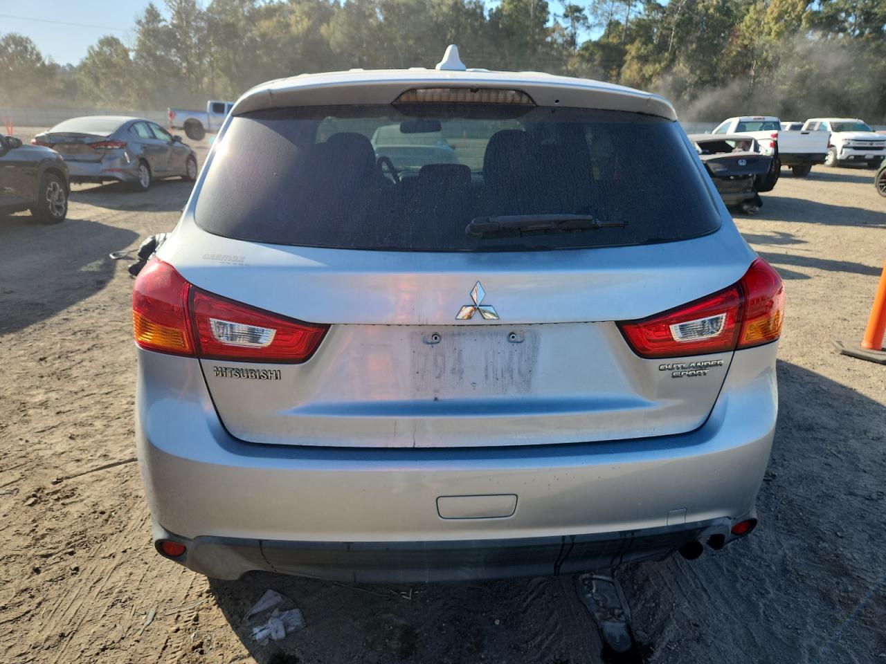 2017 Mitsubishi Outlander Sport Es VIN: JA4AP3AU7HZ003255 Lot: 92443435