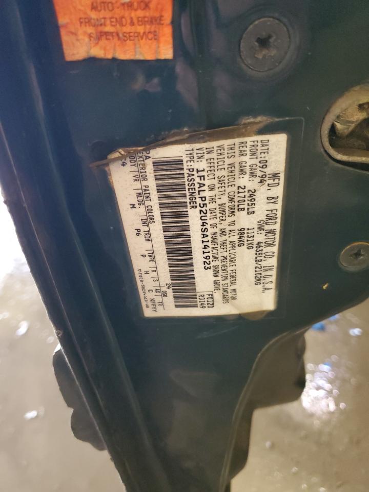 1995 Ford Taurus Gl VIN: 1FALP52U4SA141923 Lot: 90367485