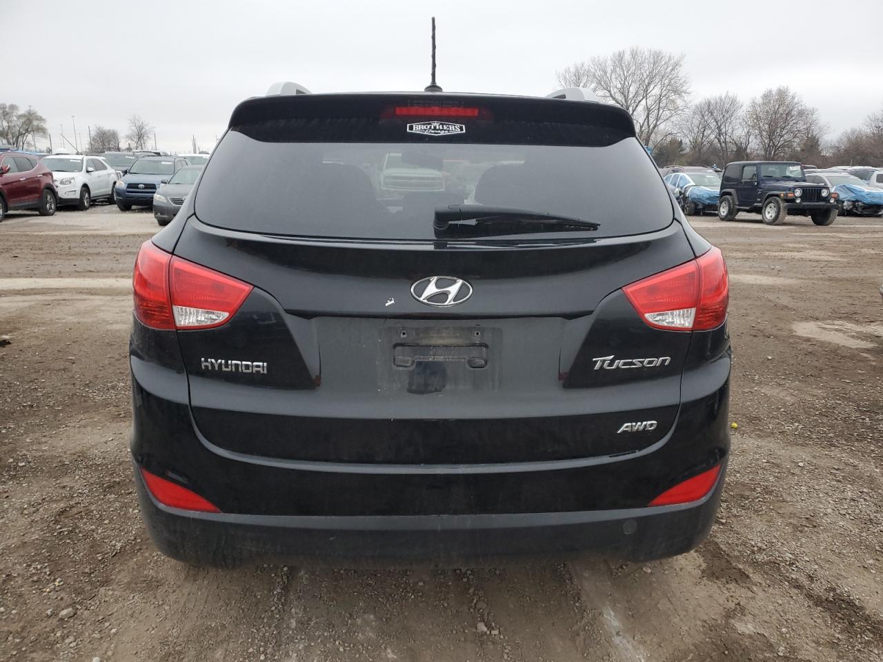 2013 Hyundai Tucson Gls VIN: KM8JUCAC1DU752786 Lot: 93213055