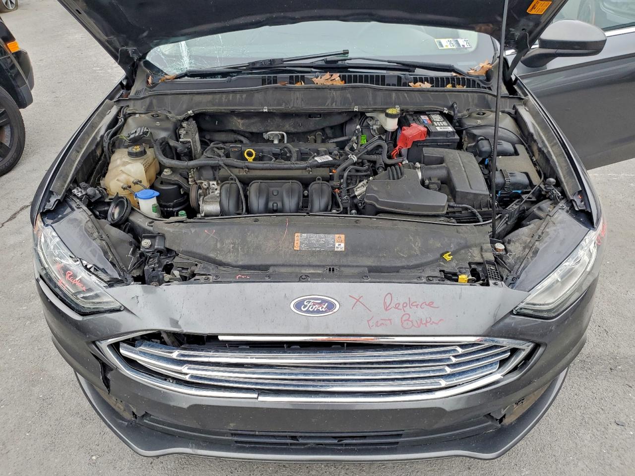 2017 Ford Fusion Se VIN: 3FA6P0H75HR185381 Lot: 93505165