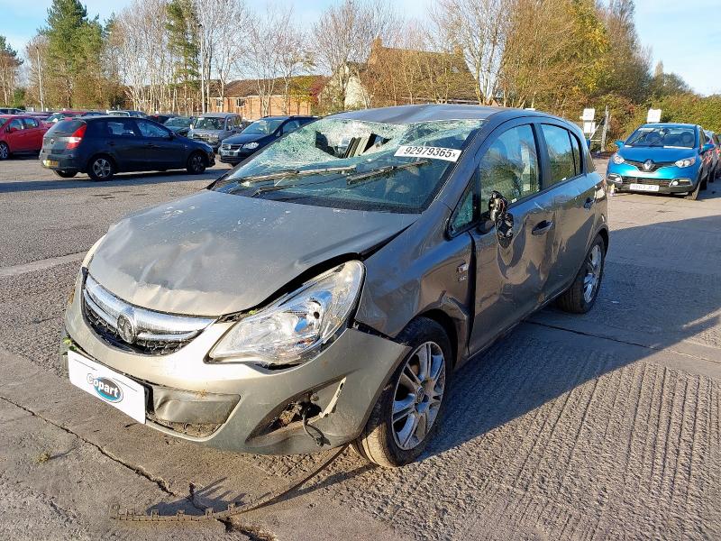 2012 VAUXHALL CORSA 1.4 SE 5DR for sale at Copart GLOUCESTER