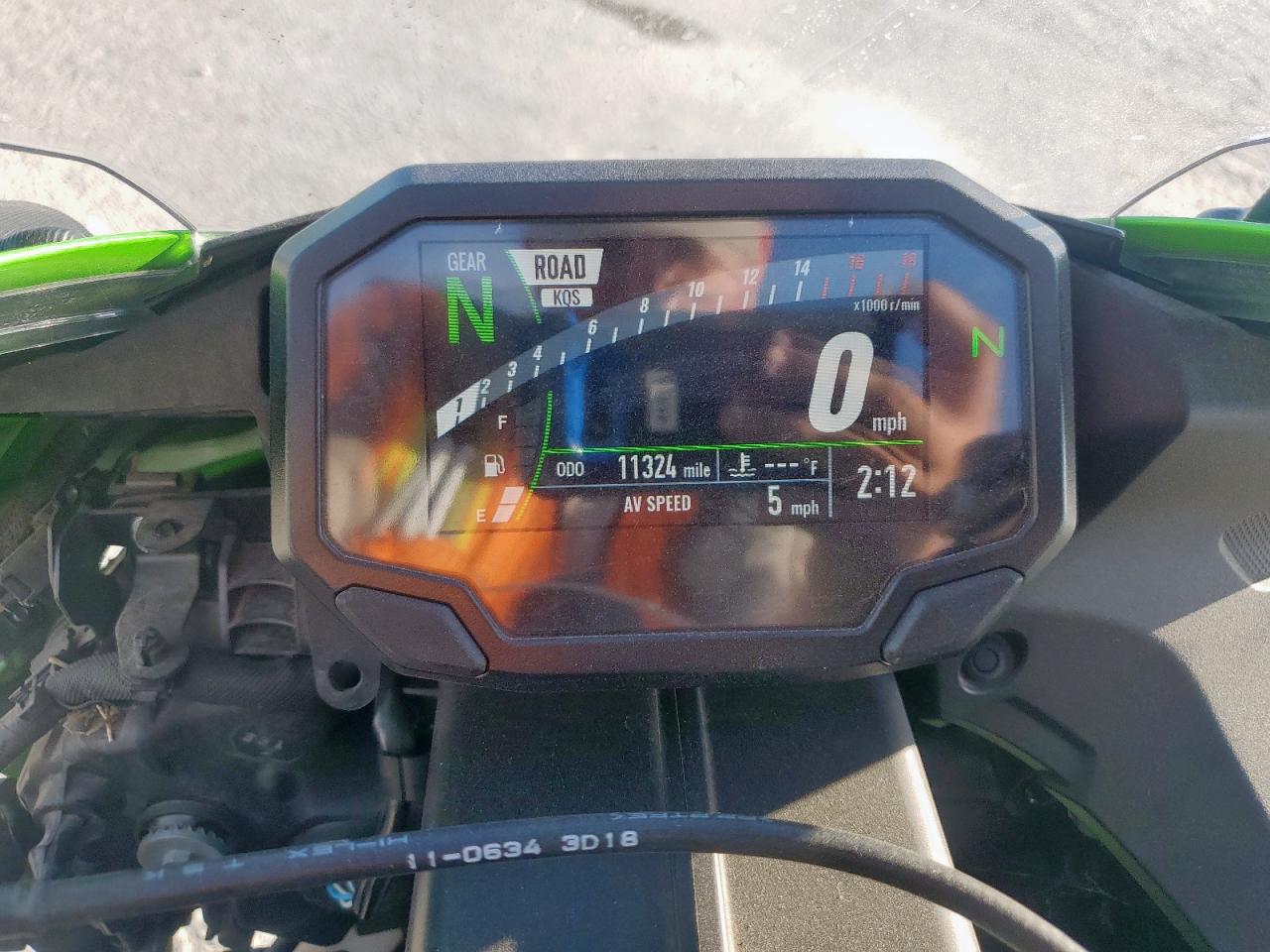 2024 Kawasaki Zx636 K VIN: JKBZXJK16RA000418 Lot: 92426645