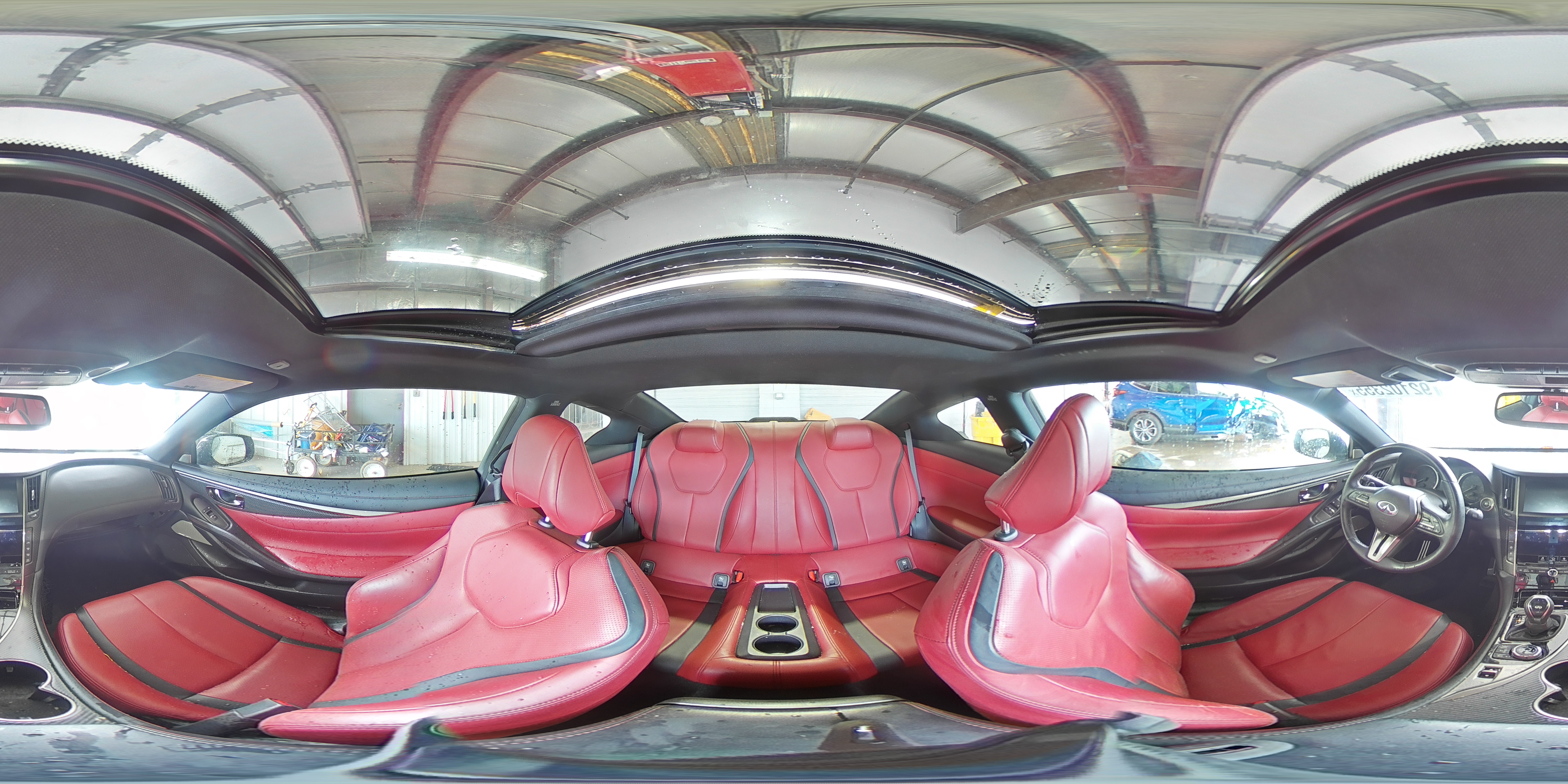 2022 Infiniti Q60 Red Sport 400 VIN: JN1FV7LK0NM660317 Lot: 92102355