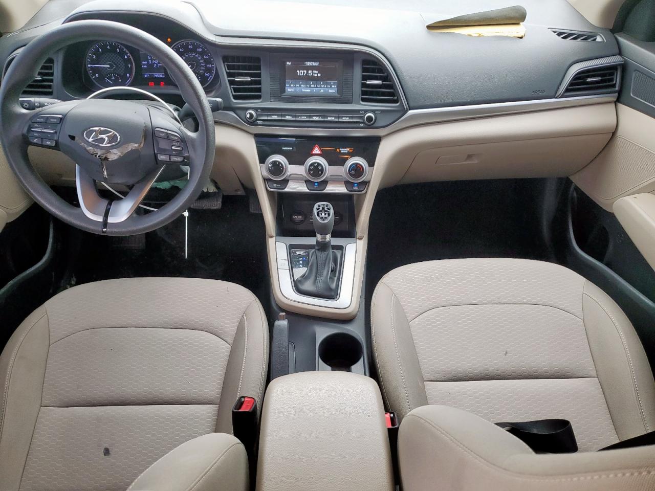 2019 Hyundai Elantra Se VIN: KMHD74LF9KU798851 Lot: 81894565