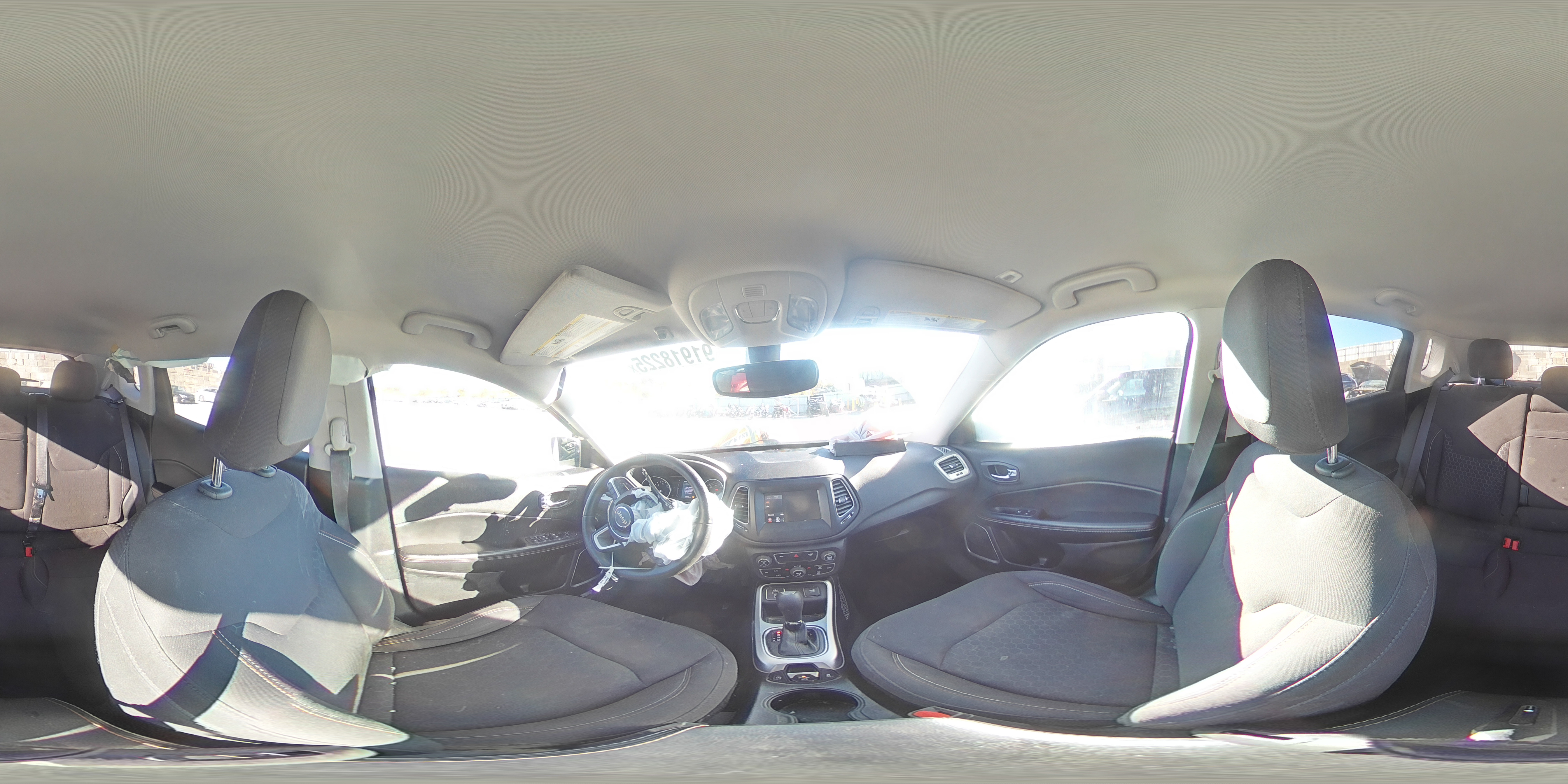 2019 Jeep Compass Sport VIN: 3C4NJCAB9KT636877 Lot: 91918225