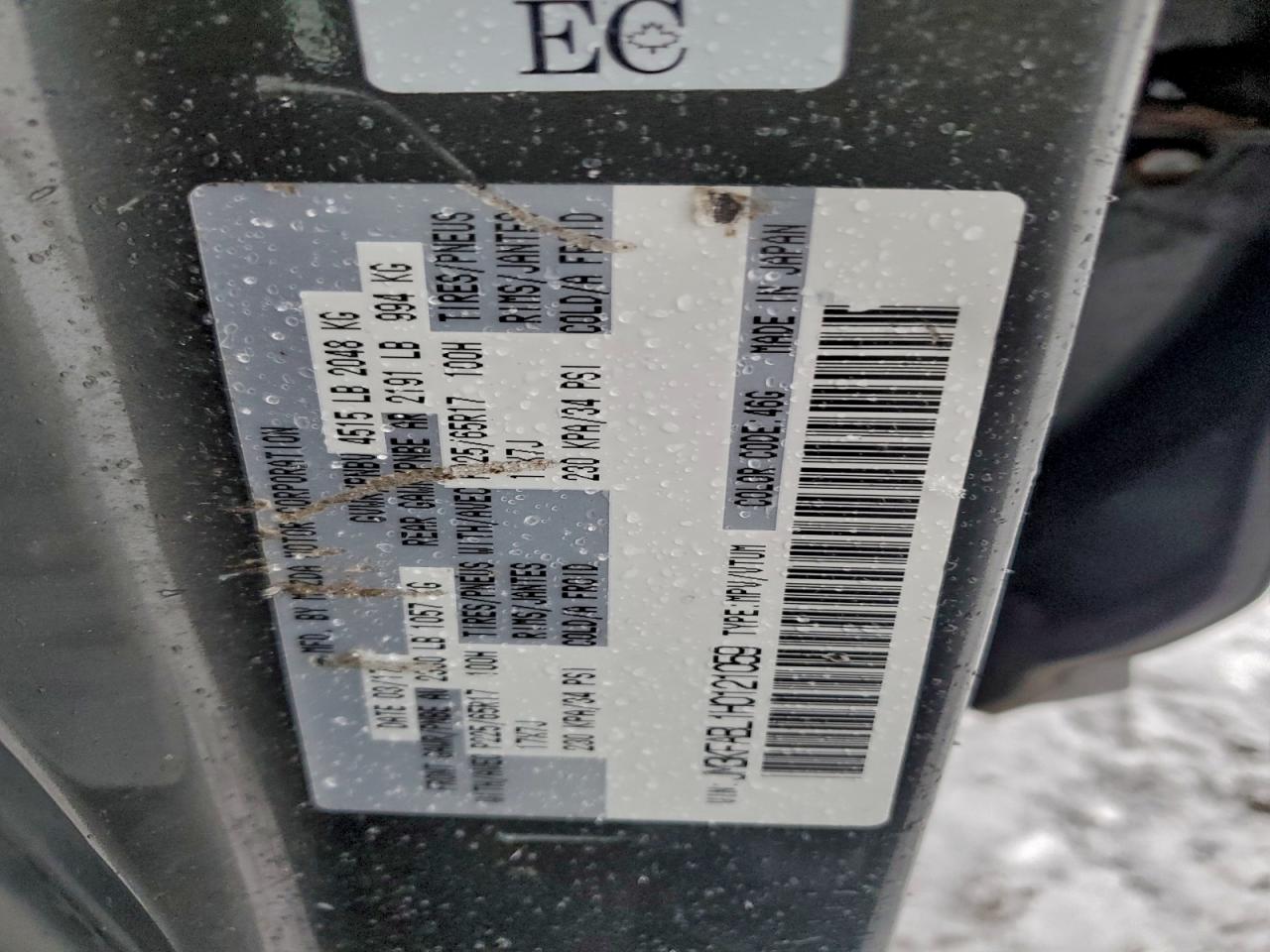 2017 Mazda Cx-5 Sport VIN: JM3KFABL1H0121059 Lot: 93924925