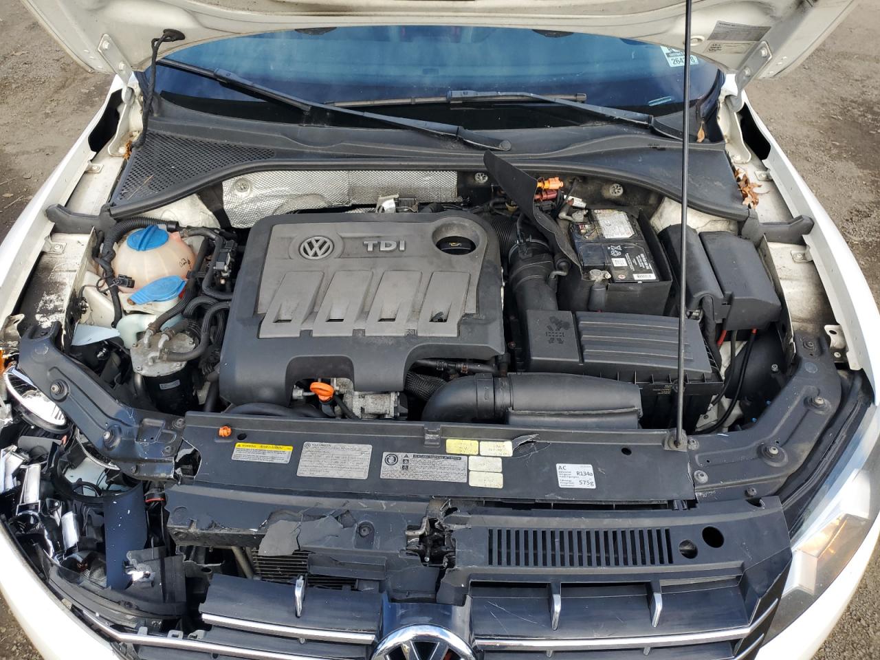 2013 Volkswagen Passat Sel VIN: 1VWCN7A3XDC031144 Lot: 93717075