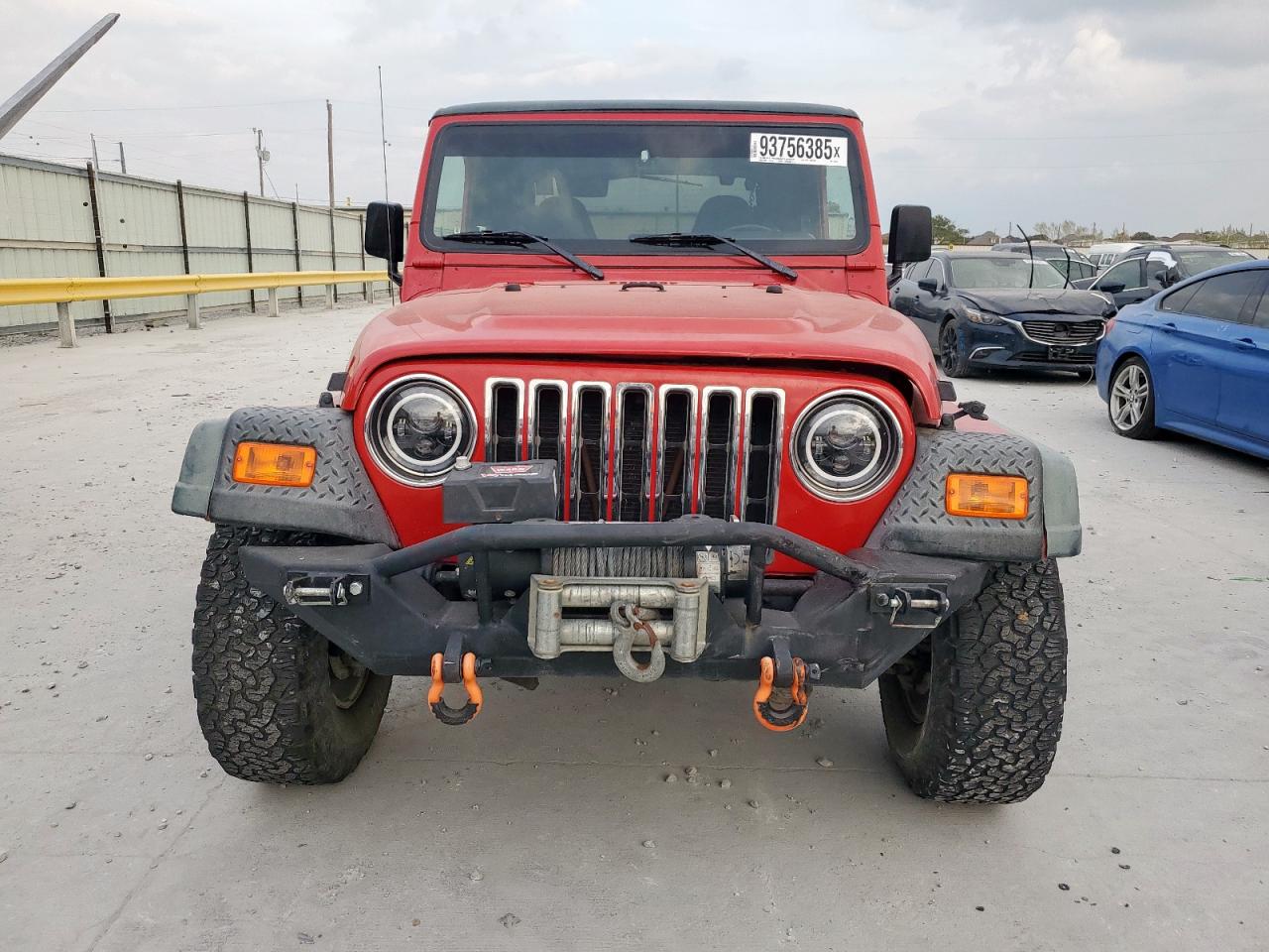 1999 Jeep Wrangler / Tj Sport VIN: 1J4FY19S2XP415619 Lot: 93756385