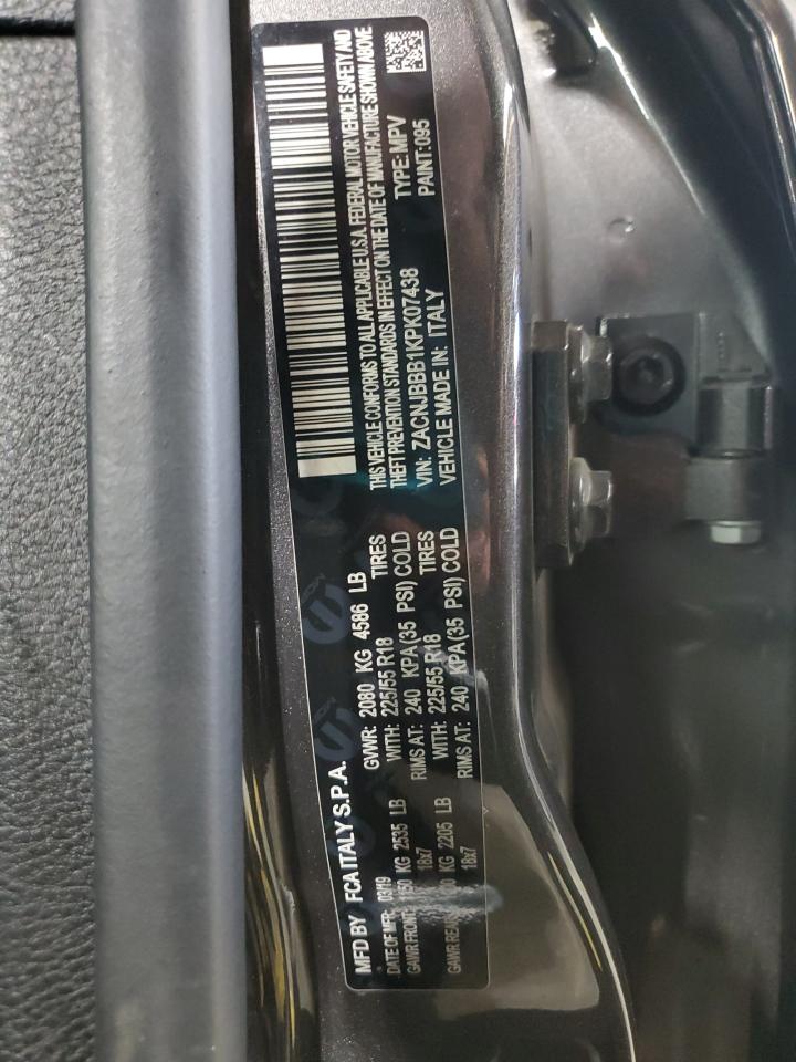 2019 Jeep Renegade Latitude VIN: ZACNJBBB1KPK07438 Lot: 91450885