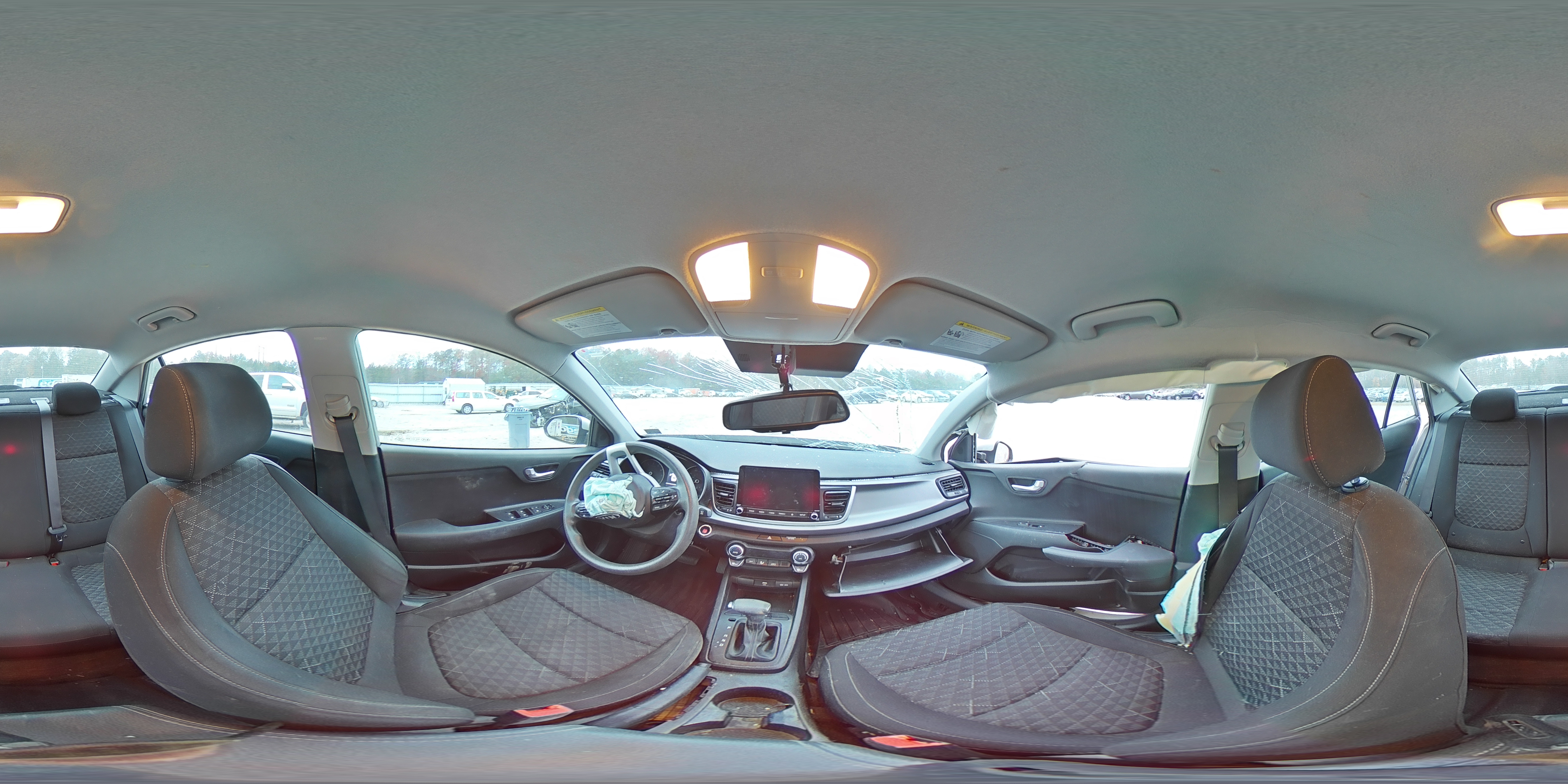 2021 Kia Rio Lx VIN: 3KPA24AD2ME381130 Lot: 93563735