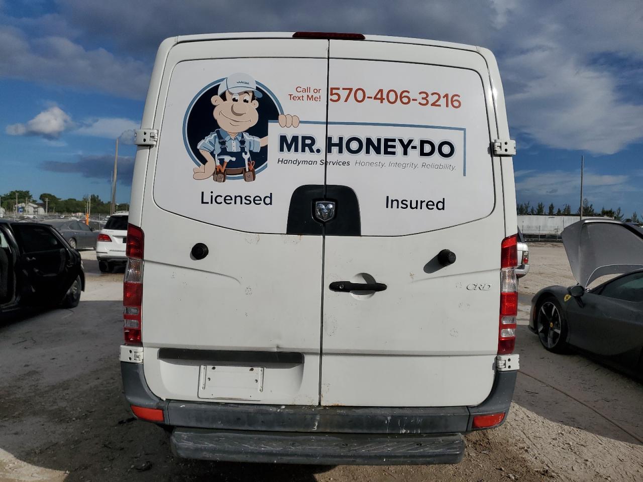 2008 Dodge Sprinter 2500 VIN: WD0PE745185287059 Lot: 91554925