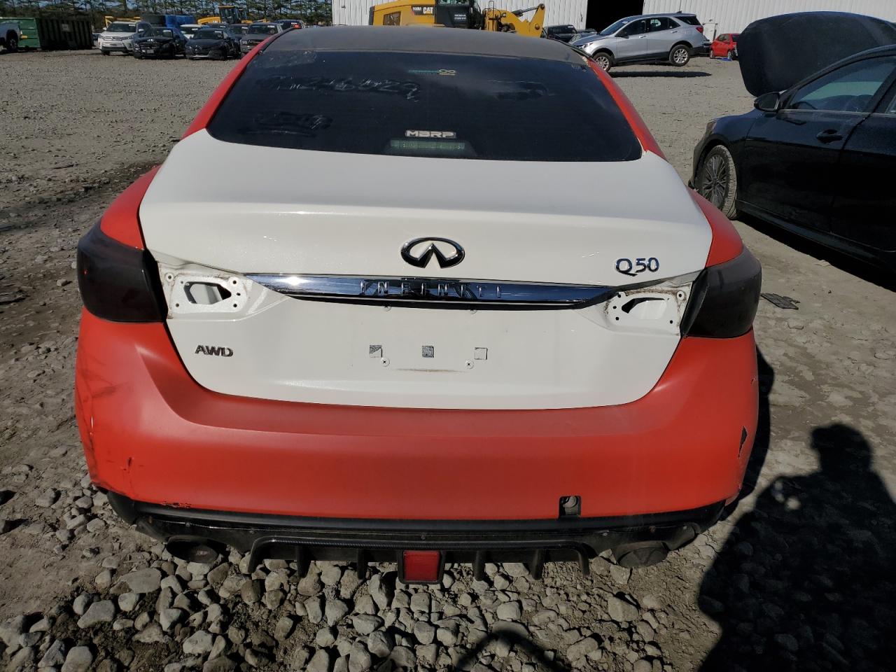 2018 Infiniti Q50 Luxe VIN: JN1EV7AR2JM445351 Lot: 92996455