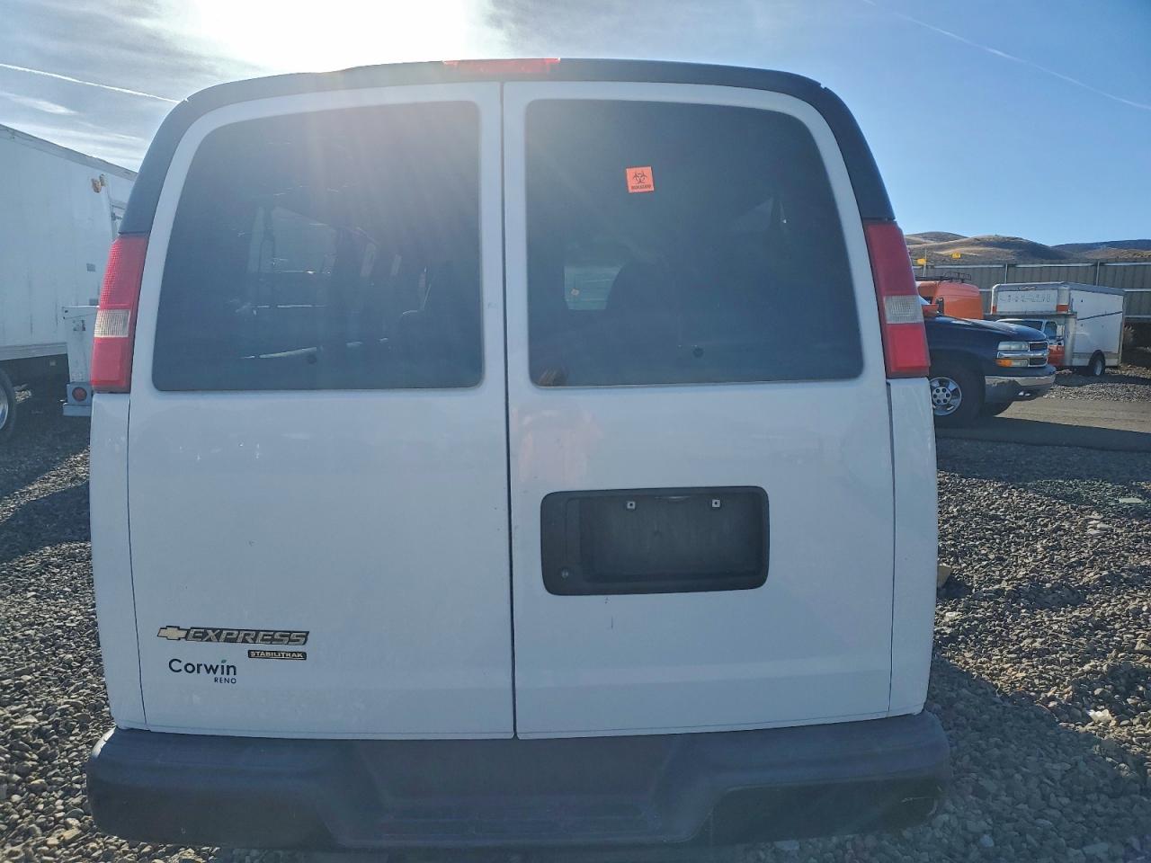 2013 Chevrolet Express G3500 Ls VIN: 1GAZGZFA8D1165830 Lot: 93888765