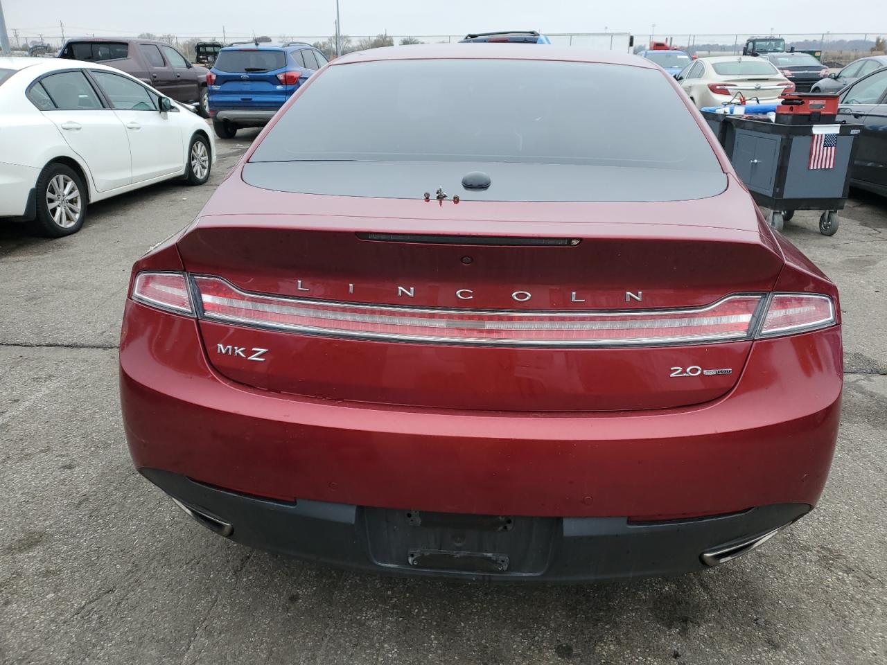 2016 Lincoln Mkz VIN: 3LN6L2G98GR625835 Lot: 93501605