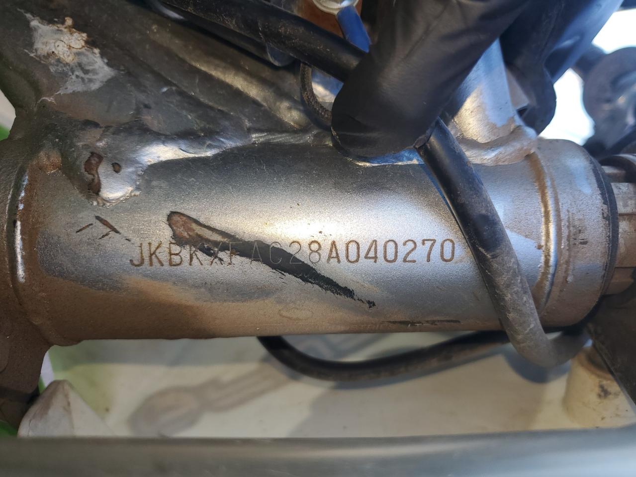 2008 Kawasaki Kx85 A VIN: JKBKXFAC28A040270 Lot: 92465705