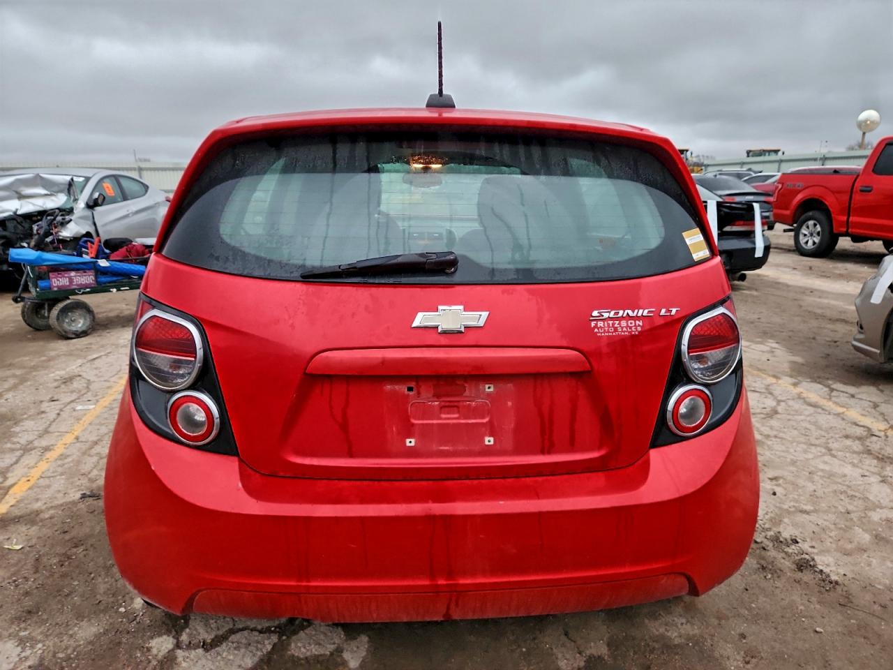 2015 Chevrolet Sonic Lt VIN: 1G1JC6SH3F4124503 Lot: 93521325