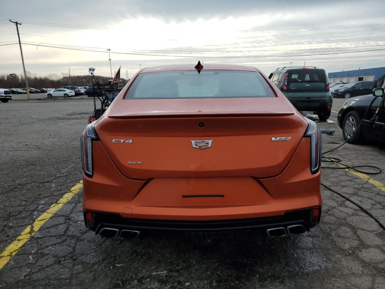 2023 Cadillac Ct4-V VIN: 1G6DH5RL3P0103589 Lot: 91186325