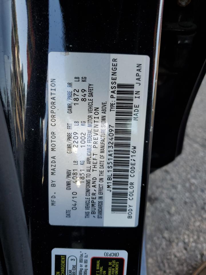 2010 Mazda 3 S VIN: JM1BL1S51A1324097 Lot: 91416355