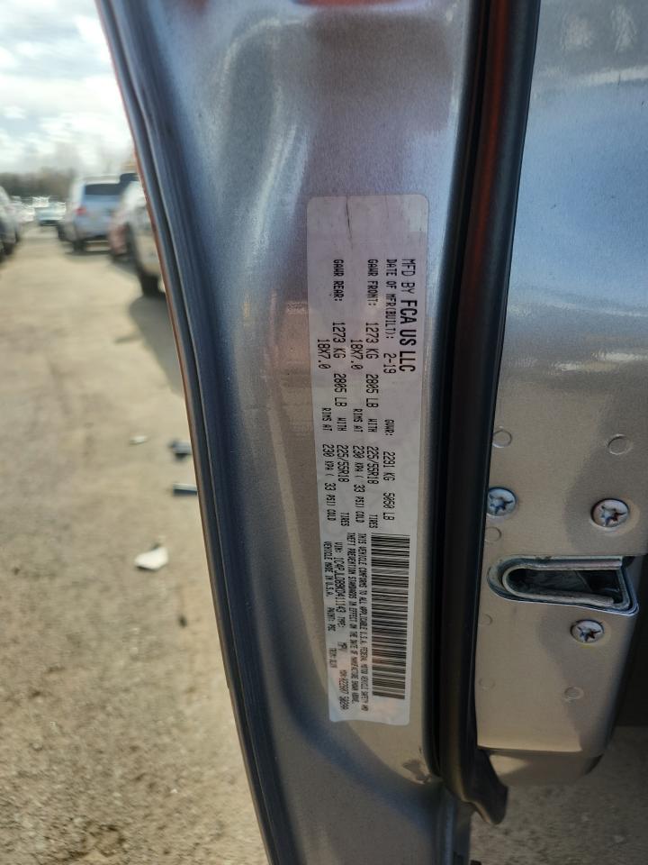 2019 Jeep Cherokee Limited VIN: 1C4PJLDB9KD411143 Lot: 91523565