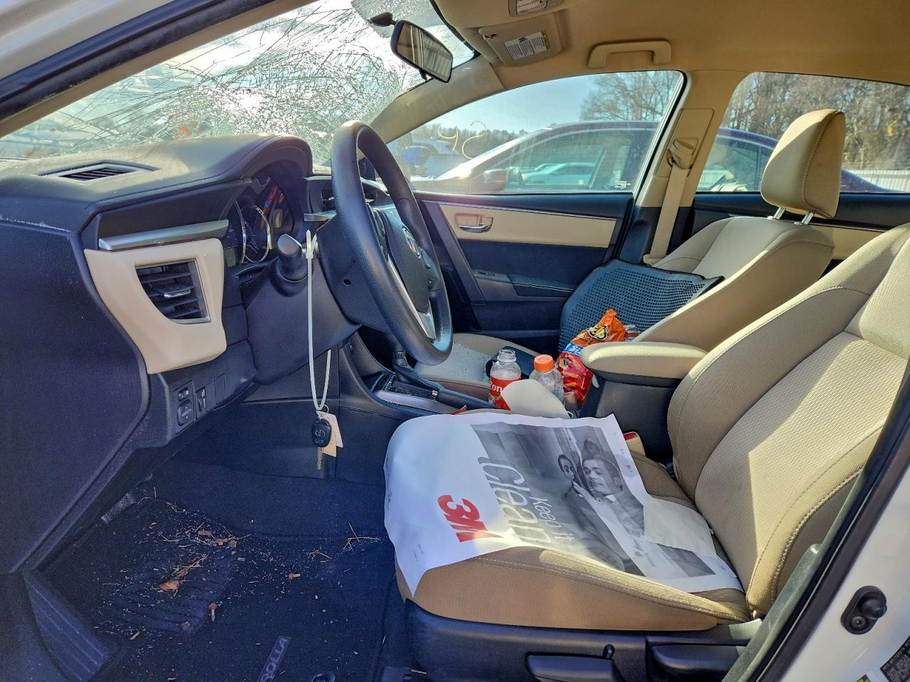 2015 Toyota Corolla L VIN: 2T1BURHE8FC473600 Lot: 93935835