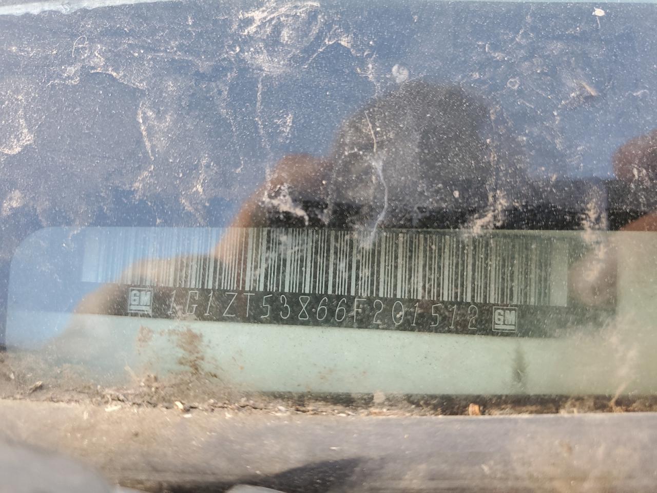 2006 Chevrolet Malibu Lt VIN: 1G1ZT53866F201512 Lot: 90929595