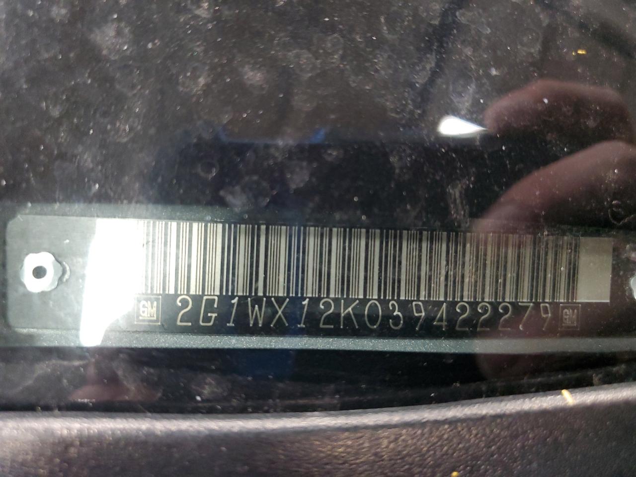 2003 Chevrolet Monte Carlo Ss VIN: 2G1WX12K039422279 Lot: 91090585