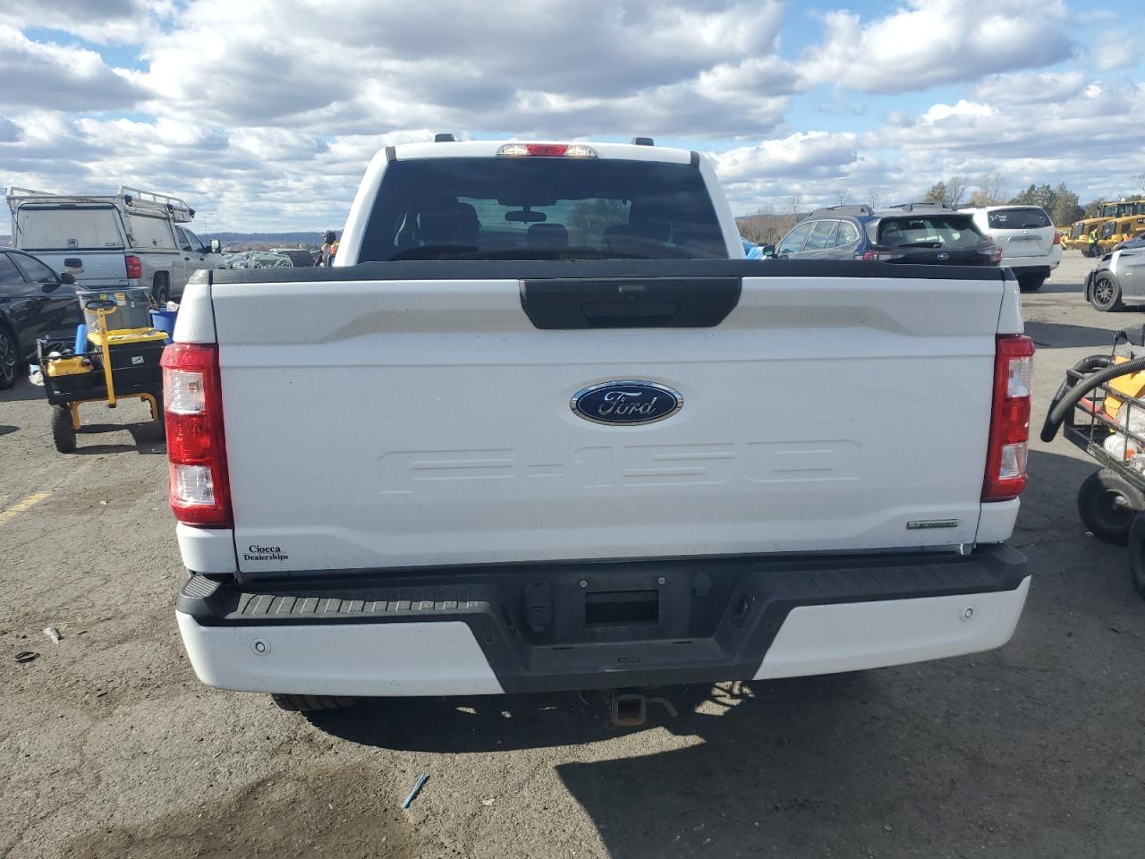 2022 Ford F150 Super Cab VIN: 1FTEX1EP0NKD31427 Lot: 91053465