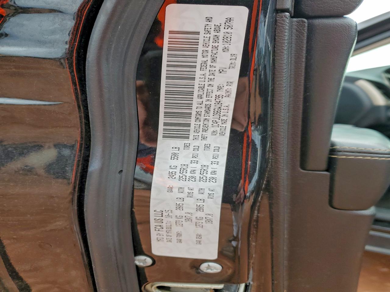 2016 Jeep Cherokee Limited VIN: 1C4PJLDS6GW184795 Lot: 93663835