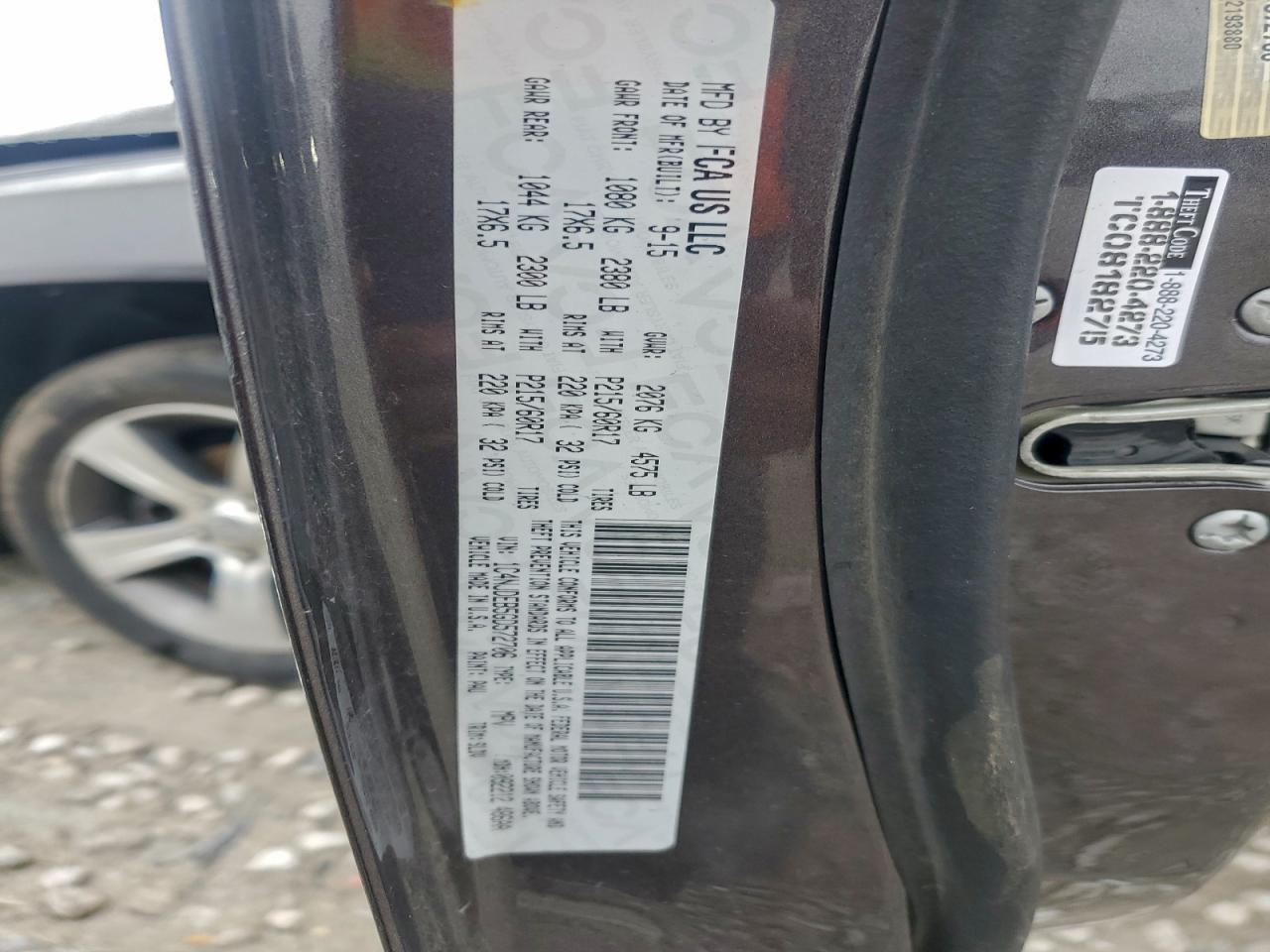 2016 Jeep Compass Latitude VIN: 1C4NJDEB5GD572706 Lot: 94138745