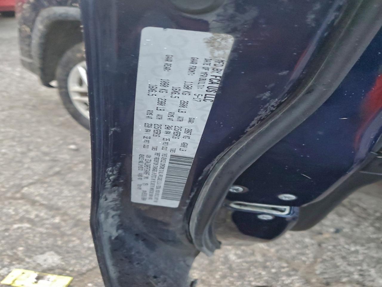 2017 Jeep Compass Sport VIN: 3C4NJDAB7HT640067 Lot: 94289635