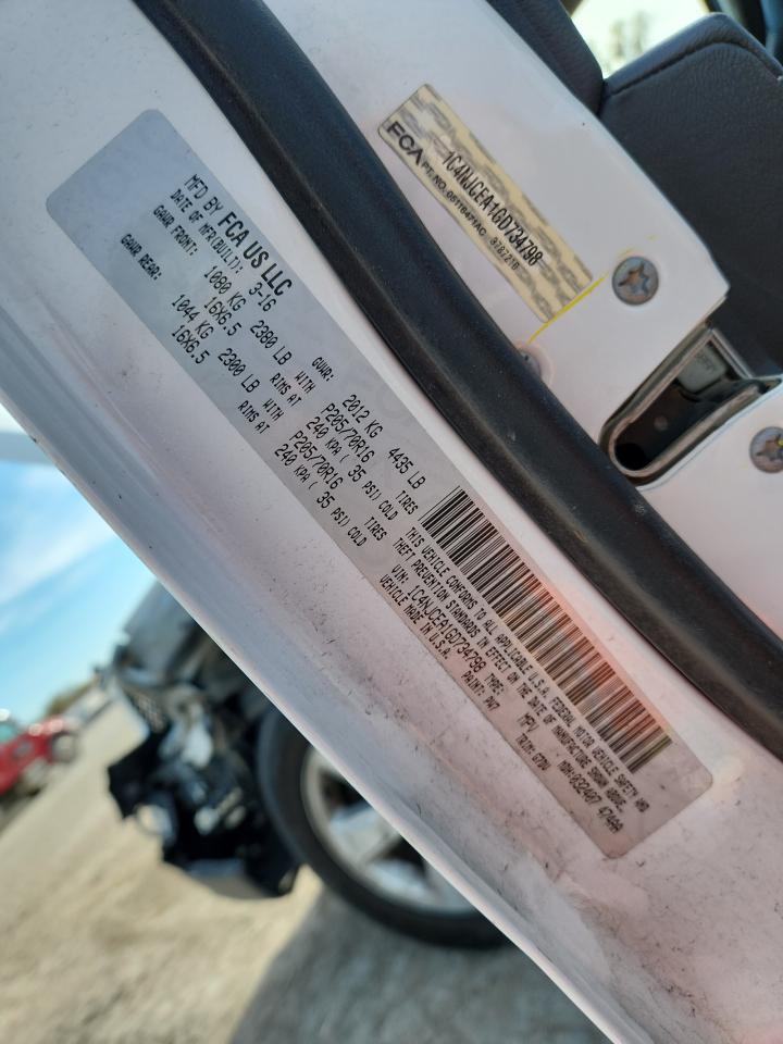 2016 Jeep Compass Latitude VIN: 1C4NJCEA1GD734798 Lot: 91598355