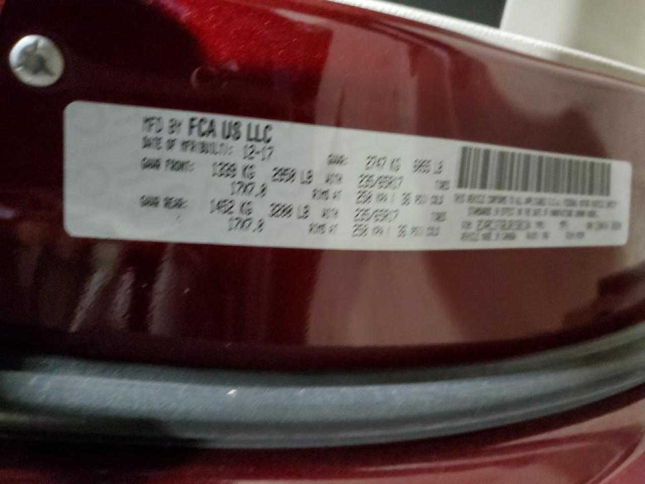 2018 Chrysler Pacifica Touring Plus VIN: 2C4RC1FG8JR158134 Lot: 92577755