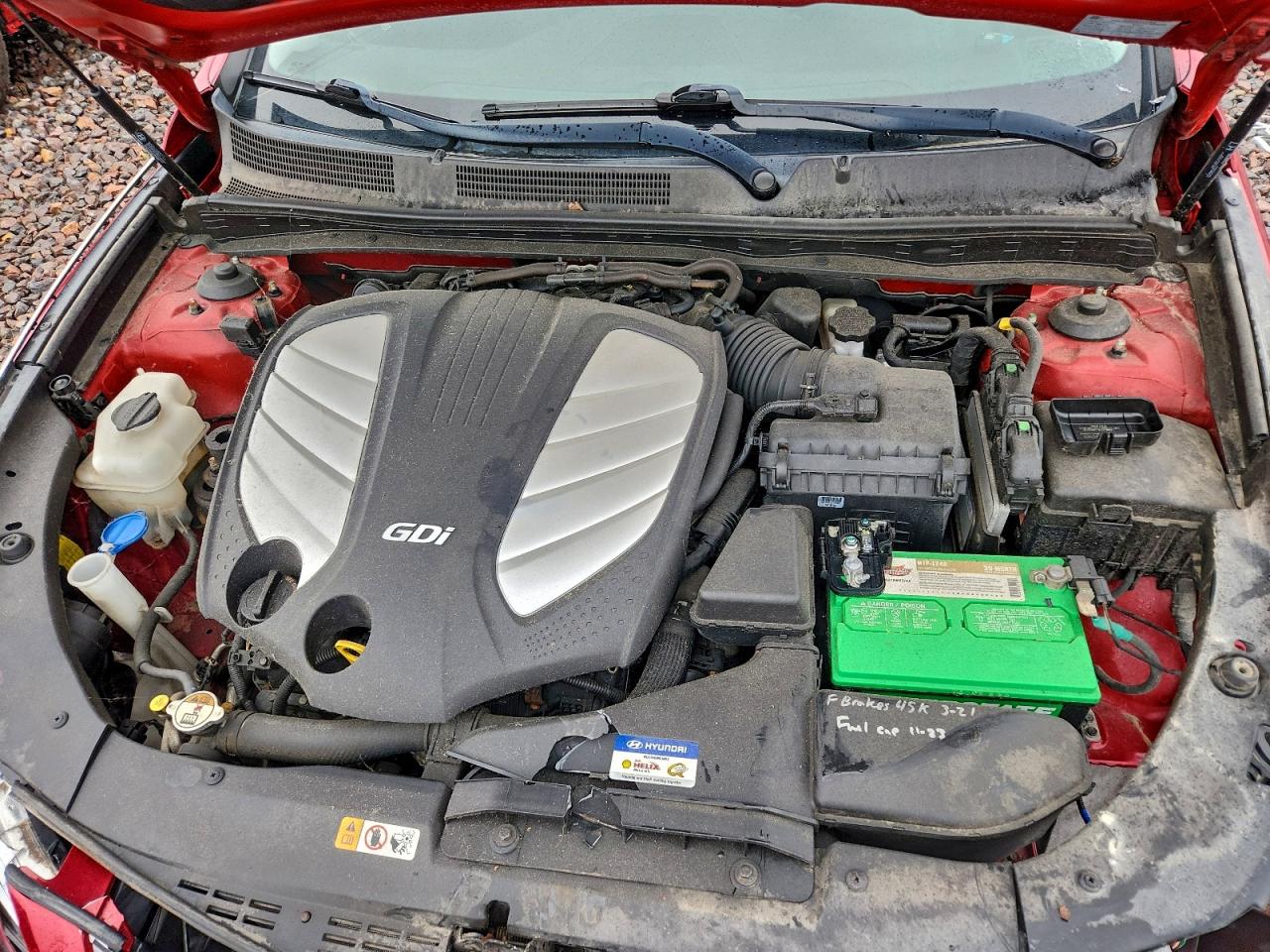 2013 Hyundai Azera Gls VIN: KMHFH4JGXDA220537 Lot: 93719525