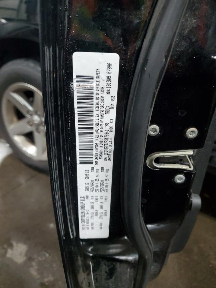 2014 Ram 1500 St VIN: 1C6RR7FT2ES170841 Lot: 93736905