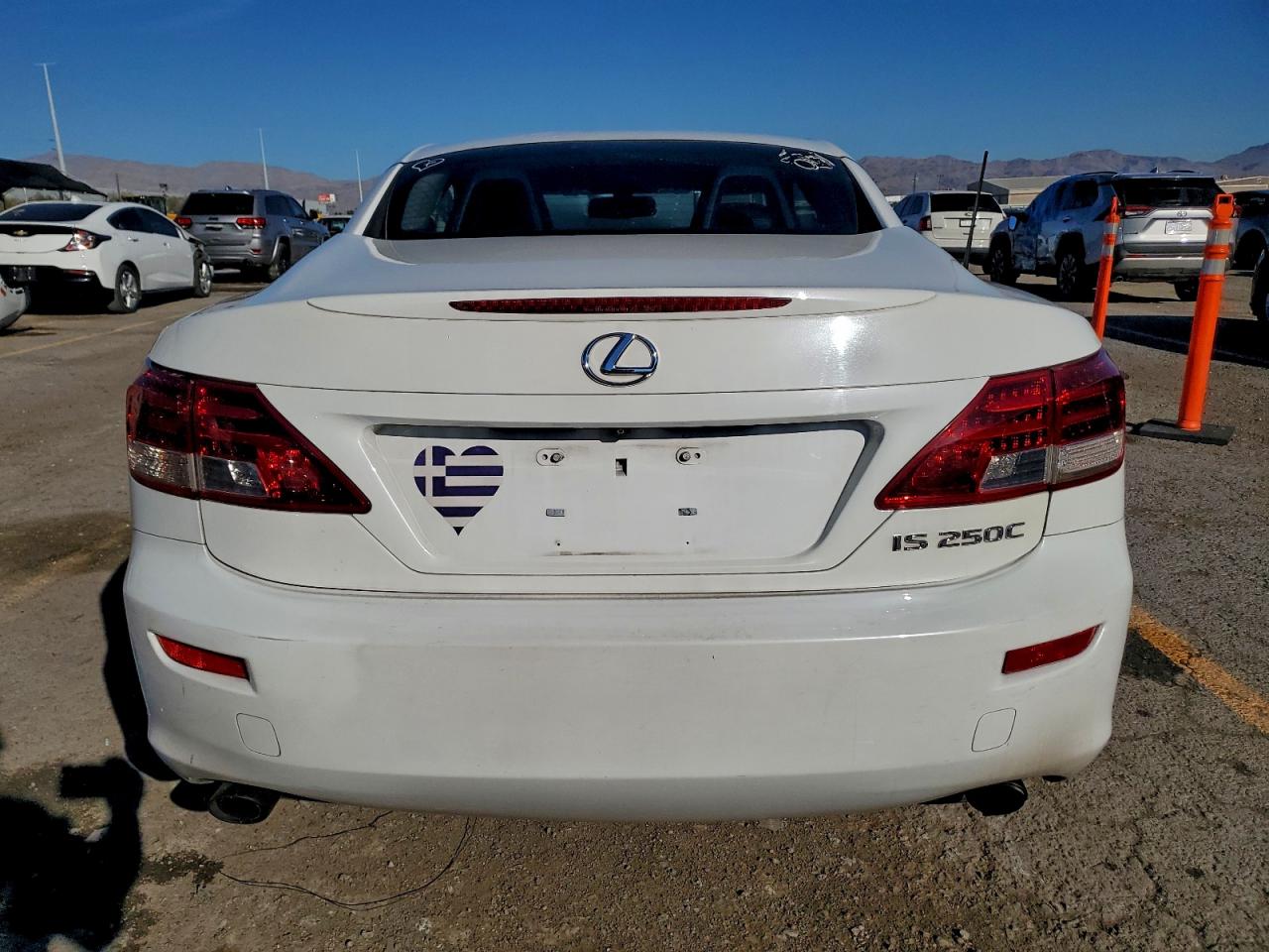 2012 Lexus Is 250 VIN: JTHFF2C27C2524187 Lot: 94146835