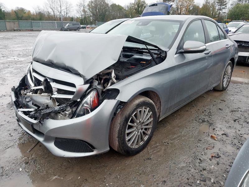 2015 MERCEDES-BENZ C CLASS C220 BLUETEC SE EXECUTIVE 4DR for sale at Copart WOLVERHAMPTON