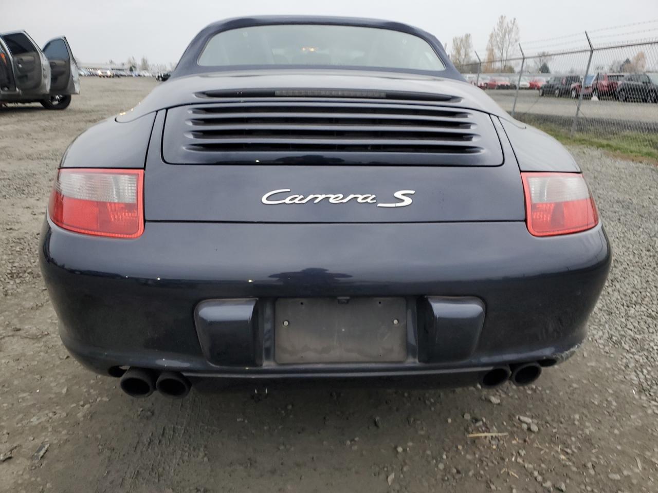 2006 Porsche 911 Carrera S Cabriolet VIN: WP0CB29916S766921 Lot: 92467785