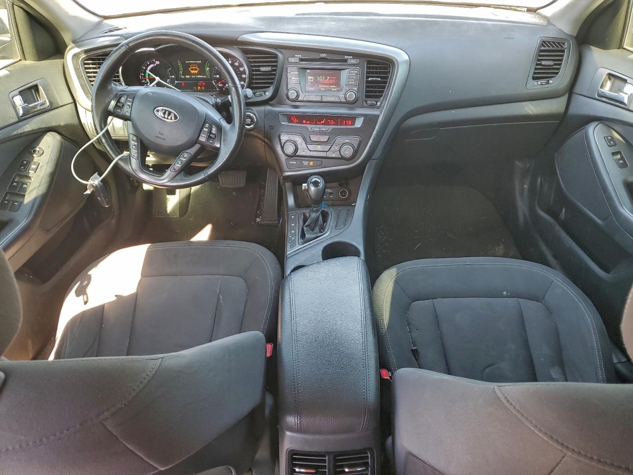 2012 Kia Optima Hybrid VIN: KNAGM4AD9C5016648 Lot: 92189425