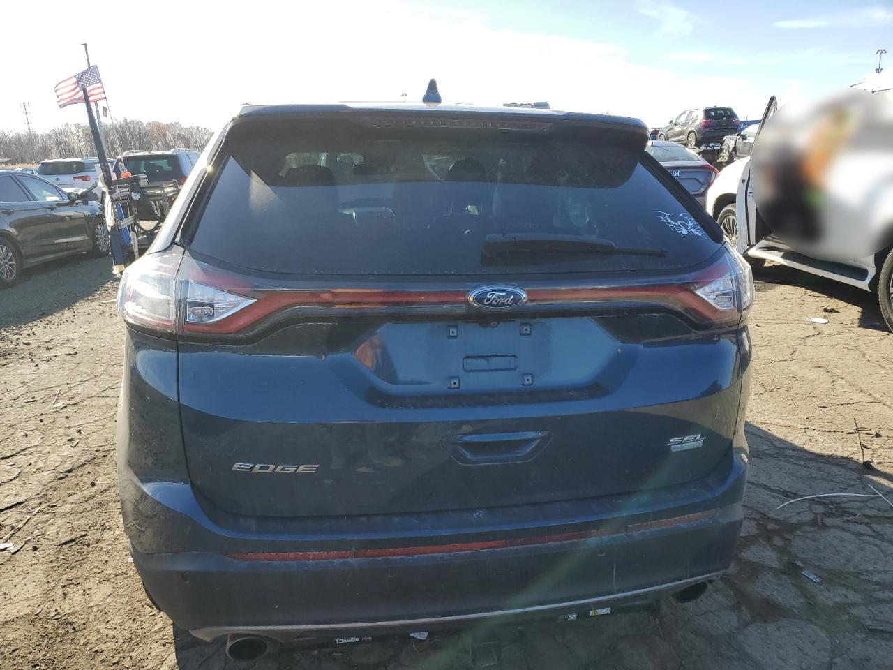 2016 Ford Edge Sel VIN: 2FMPK3J91GBB90578 Lot: 92705665
